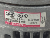 2019-2020 Hyundai Santa Fe Alternator Replacement Generator Charging Assembly Engine OEM P/N:37300-2G061 Fits OEM Used Auto 