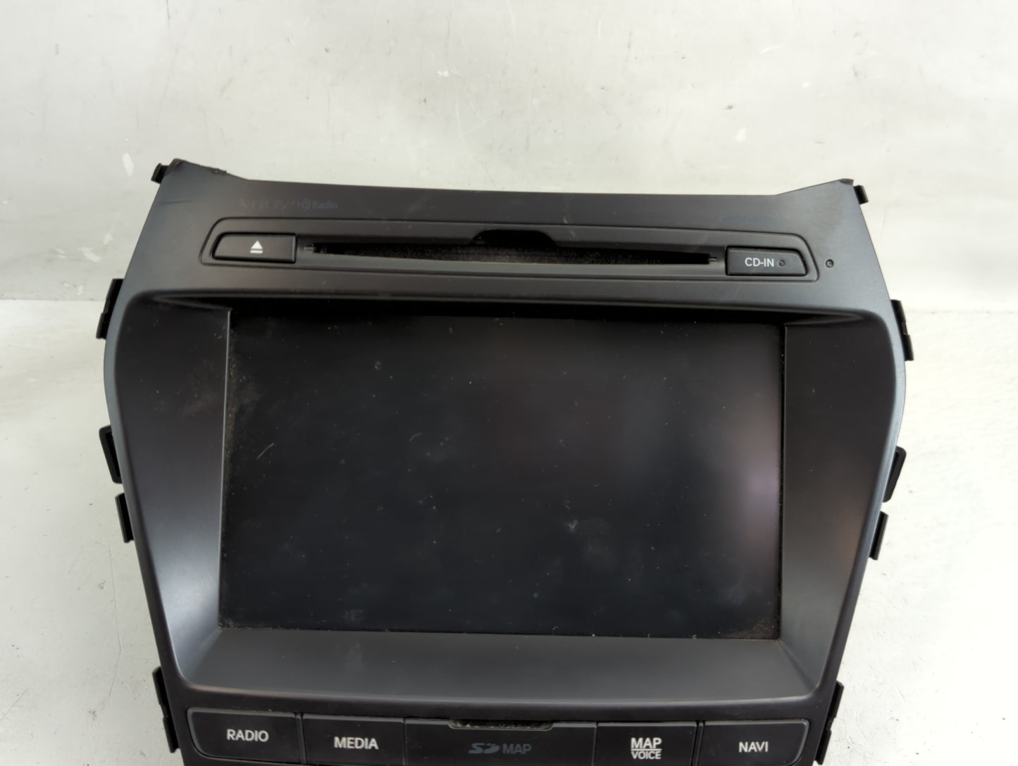 2017-2018 Hyundai Santa Fe Radio AM FM Cd Player Receiver Replacement P/N:96560-B8512NN5 Fits Fits 2017 2018 OEM Used Auto P