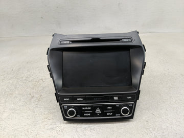 2017-2018 Hyundai Santa Fe Radio AM FM Cd Player Receiver Replacement P/N:96560-B8512NN5 Fits Fits 2017 2018 OEM Used Auto P