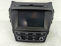 2017-2018 Hyundai Santa Fe Radio AM FM Cd Player Receiver Replacement Fits Fits 2017 2018 OEM Used Auto Parts - Oemusedautop