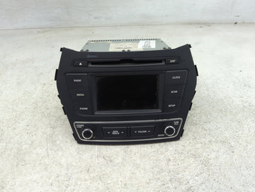 2017-2018 Hyundai Santa Fe Radio AM FM Cd Player Receiver Replacement P/N:961804Z6504X Fits Fits 2017 2018 OEM Used Auto Par