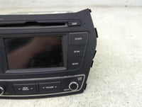 2017-2018 Hyundai Santa Fe Radio AM FM Cd Player Receiver Replacement P/N:961804Z6504X Fits Fits 2017 2018 OEM Used Auto Par