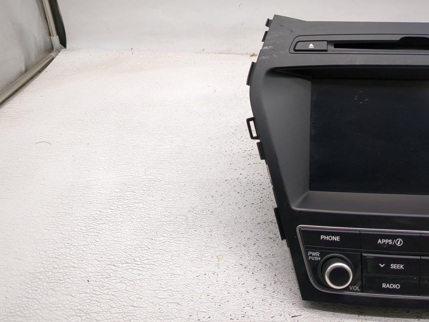 2017-2018 Hyundai Santa Fe Radio AM FM Cd Player Receiver Replacement P/N:96160-4Z0004X Fits Fits 2017 2018 OEM Used Auto Pa