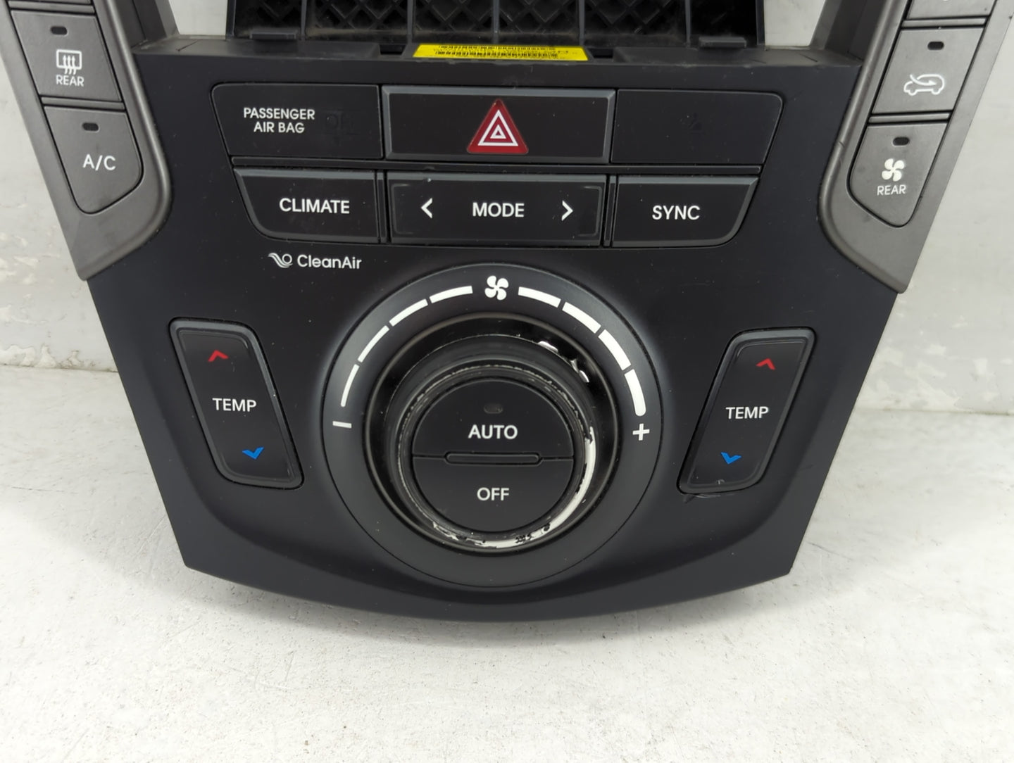 2017-2018 Hyundai Santa Fe Climate Control Module Temperature AC/Heater Replacement P/N:97250-B8EF0NN5 Fits Fits 2017 2018 O