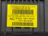 2017-2018 Hyundai Santa Fe Climate Control Module Temperature AC/Heater Replacement P/N:97250-B8EF0NN5 Fits Fits 2017 2018 O