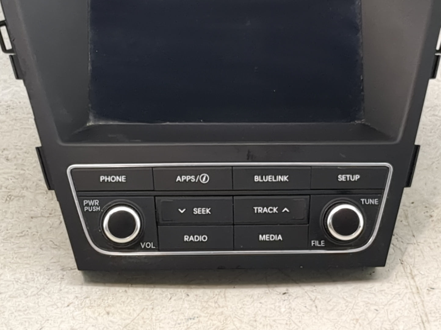 2017-2018 Hyundai Santa Fe Radio AM FM Cd Player Receiver Replacement P/N:96160 AT140DPAN, TQ8-AT140DPAN Fits Fits 2017 2018
