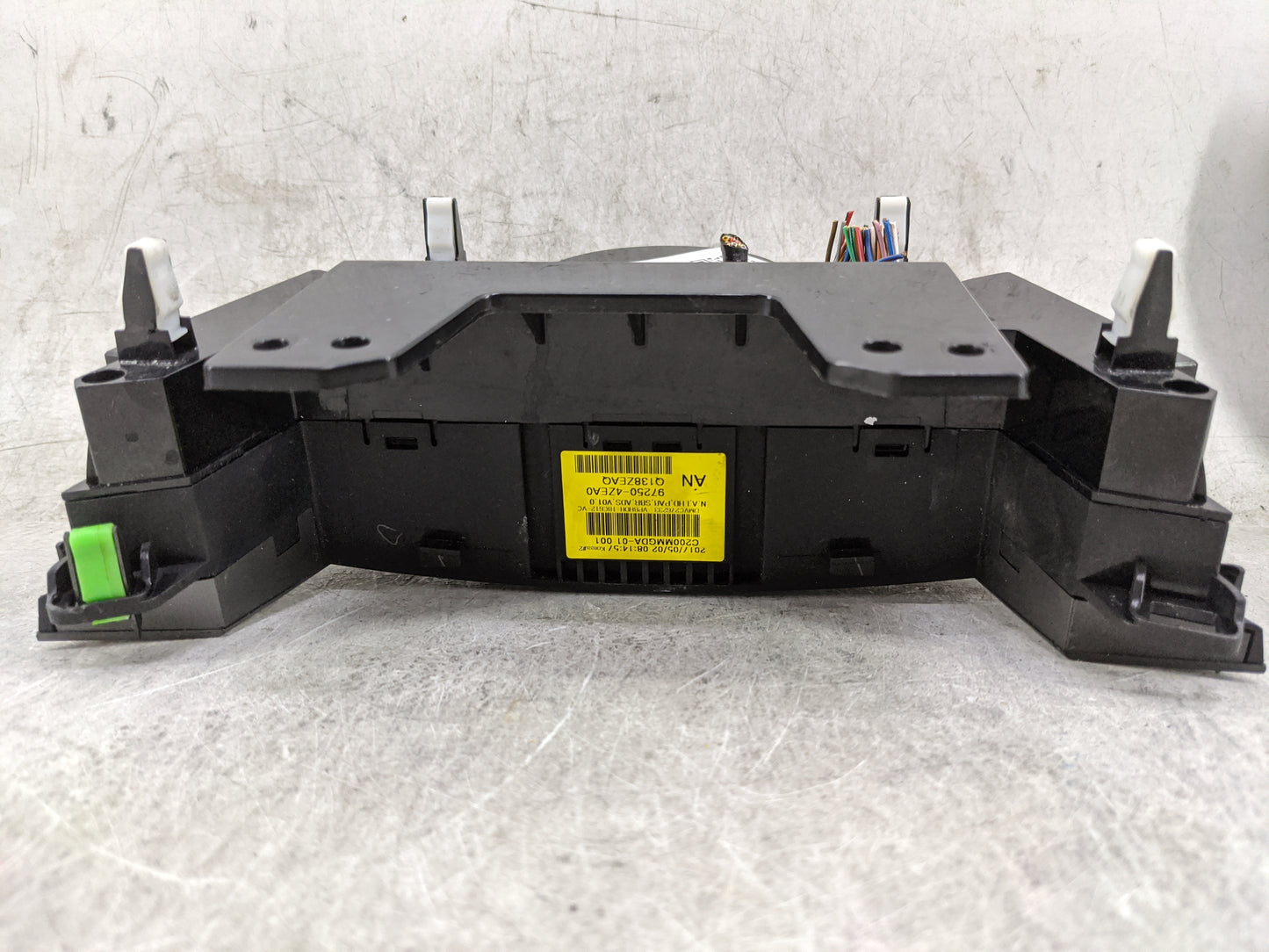 2017-2018 Hyundai Santa Fe Climate Control Module Temperature AC/Heater Replacement P/N:97250-4ZEA0 C200MMGDA-01 Fits OEM Us