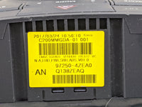 2017-2018 Hyundai Santa Fe Climate Control Module Temperature AC/Heater Replacement P/N:97250-4ZEA0 C200MMGDA-01 Fits OEM Us