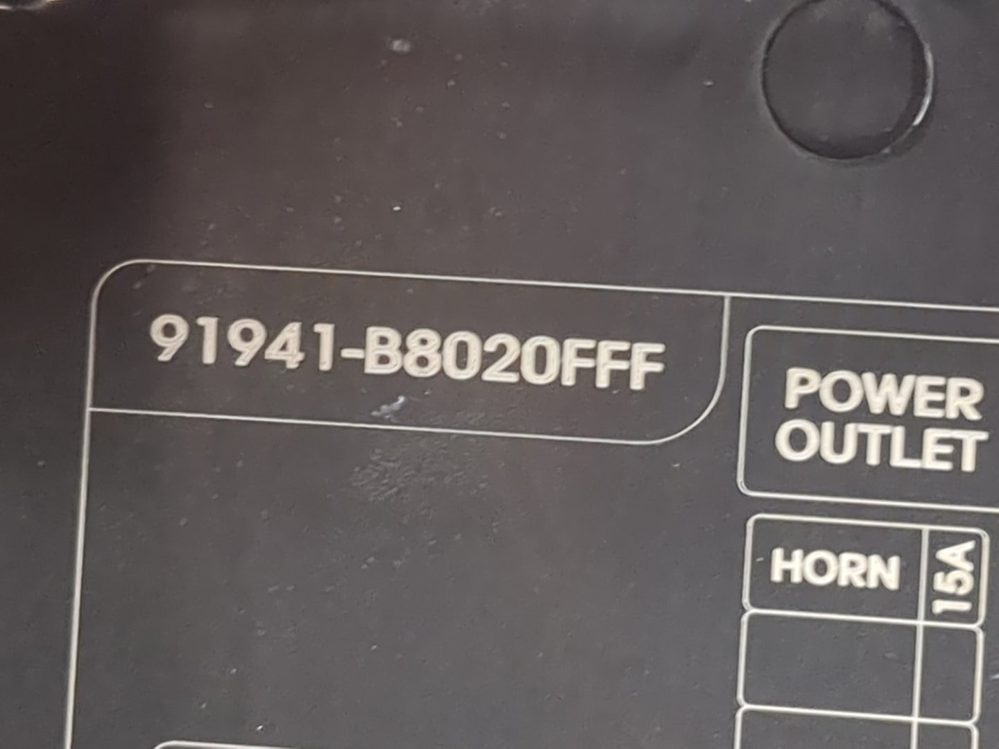 2018 Hyundai Santa Fe Fusebox Fuse Box Panel Relay Module P/N:91941-B8020FFF 91951-2W101, MG666081, 39160-37110 Fits OEM Use
