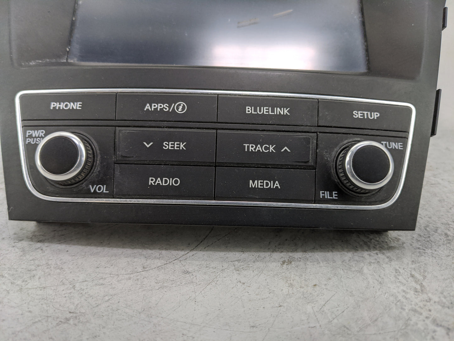 2017-2018 Hyundai Santa Fe Radio AM FM Cd Player Receiver Replacement P/N:96160-4Z0004X AT140DPAN Fits Fits 2017 2018 OEM Us