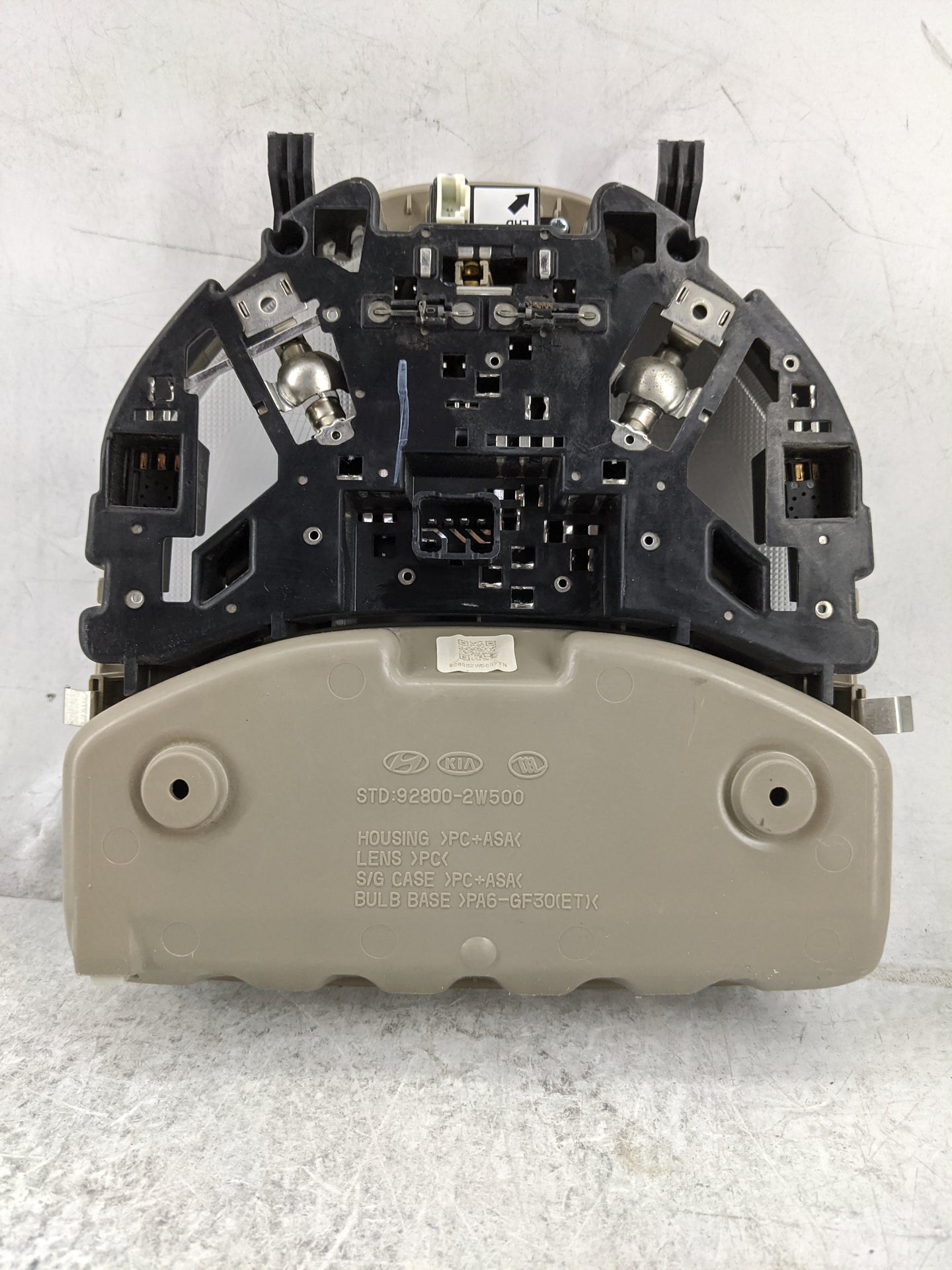 2018 Hyundai Santa Fe Overhead Roof Console Tan - Oemusedautoparts1.com