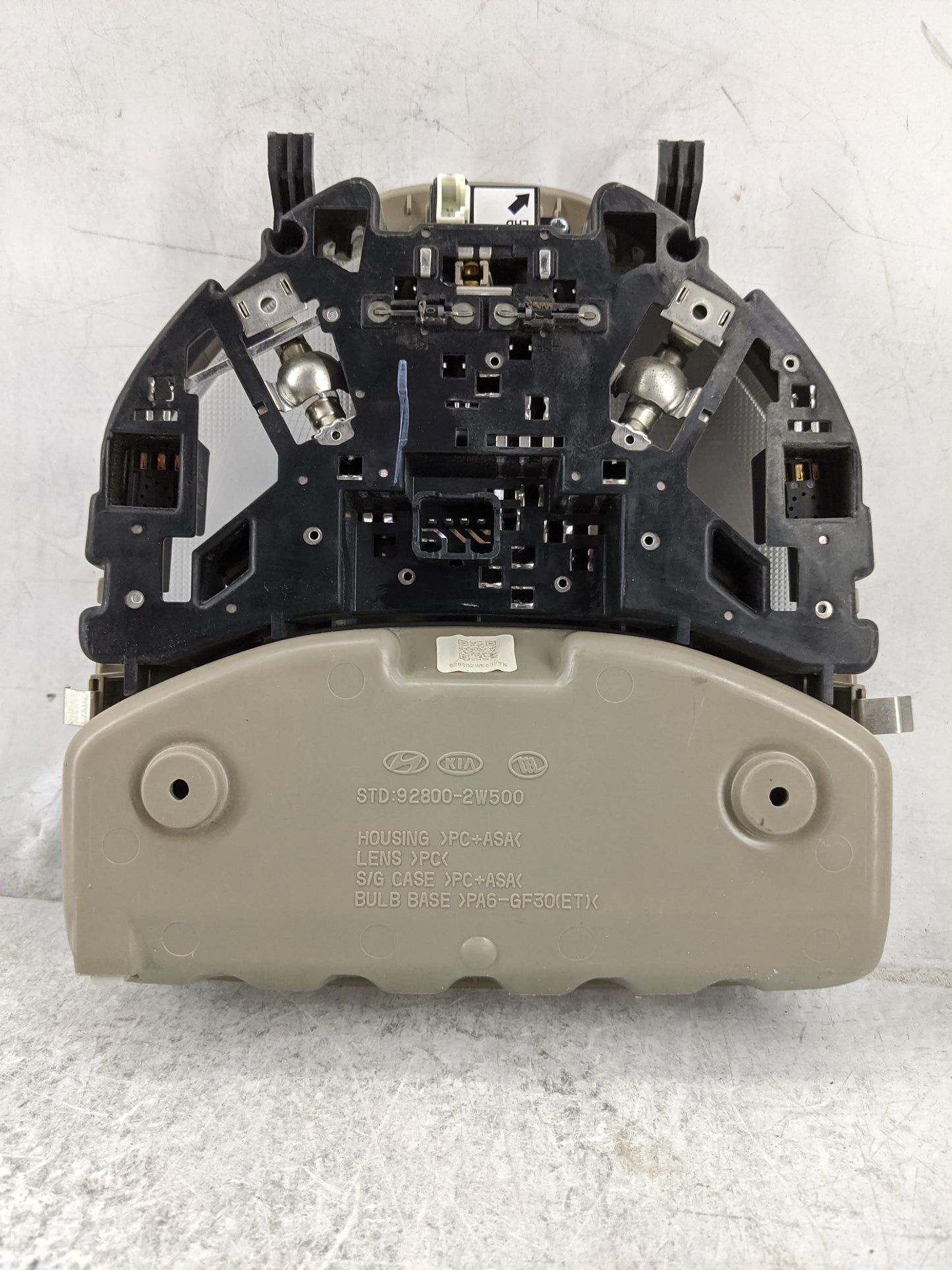 2018 Hyundai Santa Fe Overhead Roof Console Tan - Oemusedautoparts1.com