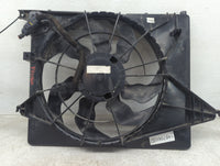 2013-2018 Hyundai Santa Fe Electric Radiator Cooling Fan Motor Assembly Fits Fits 2013 2014 2015 2016 2017 2018 OEM Used Aut