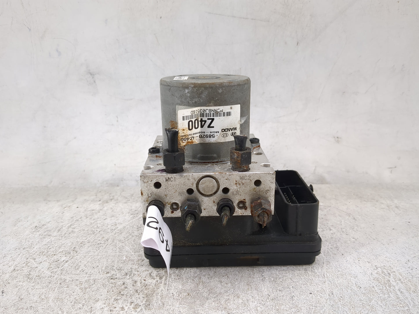2017-2018 Hyundai Santa Fe ABS Pump Control Module Replacement P/N:58920-4Z400 MGH-80BH6018S300 Fits Fits 2017 2018 OEM Used