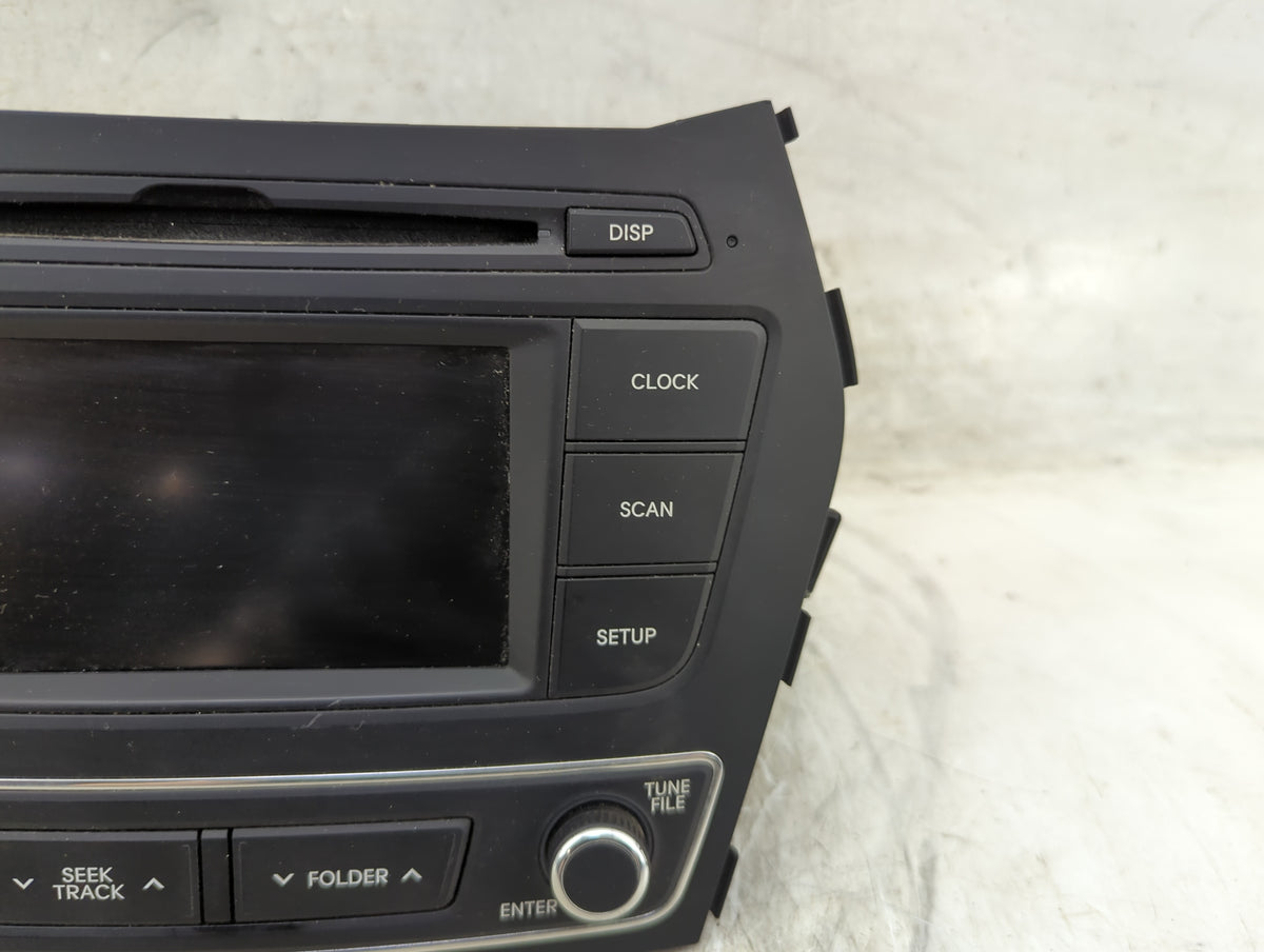 2017-2018 Hyundai Santa Fe Radio AM FM Cd Player Receiver Replacement P/N:961804Z6504X AM110DPAN Fits Fits 2017 2018 OEM Use