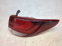 2017-2018 Hyundai Santa Fe Tail Light Assembly Passenger Right OEM Fits Fits 2017 2018 OEM Used Auto Parts - Oemusedautopart