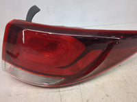 2017-2018 Hyundai Santa Fe Tail Light Assembly Passenger Right OEM Fits Fits 2017 2018 OEM Used Auto Parts - Oemusedautopart