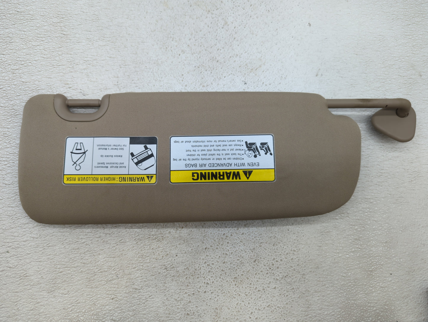 2013-2019 Hyundai Santa Fe Sun Visor Shade Replacement Driver Left Mirror Fits Fits 2013 2014 2015 2016 2017 2018 2019 OEM U