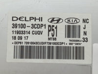 2017-2018 Hyundai Santa Fe PCM Engine Control Computer ECU ECM PCU OEM P/N:28606082 28166220 Fits Fits 2017 2018 OEM Used Au