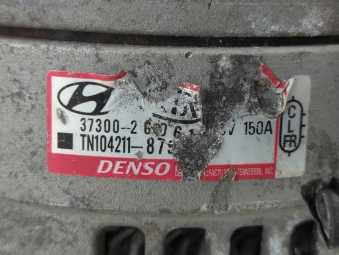 2019-2020 Hyundai Santa Fe Alternator Replacement Generator Charging Assembly Engine OEM P/N:104211-8790 37300-2G061 Fits OE