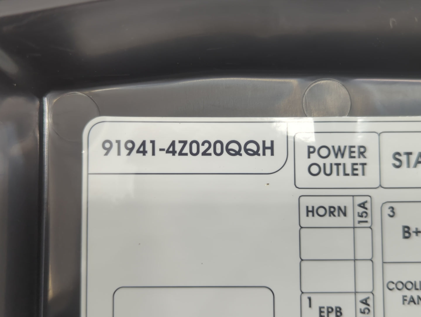 2018 Hyundai Santa Fe Fusebox Fuse Box Panel Relay Module P/N:91951-2W100 Fits OEM Used Auto Parts - Oemusedautoparts1.com