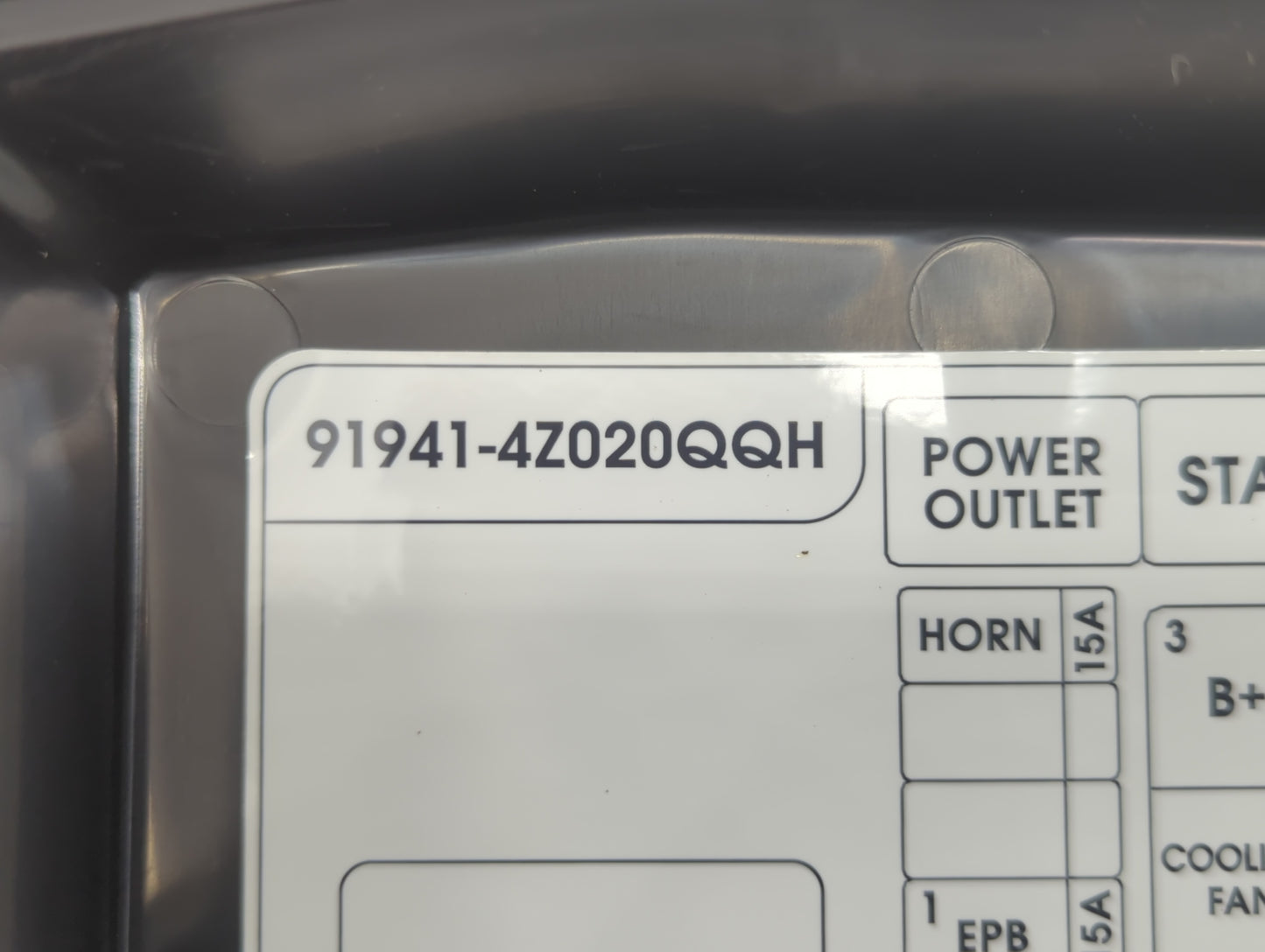 2018 Hyundai Santa Fe Fusebox Fuse Box Panel Relay Module P/N:91951-2W100 Fits OEM Used Auto Parts - Oemusedautoparts1.com