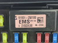 2018 Hyundai Santa Fe Fusebox Fuse Box Panel Relay Module P/N:A 15456D0108 91951-2W100 Fits OEM Used Auto Parts - Oemusedaut
