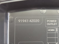 2018 Hyundai Santa Fe Fusebox Fuse Box Panel Relay Module P/N:91941-4Z020 Fits OEM Used Auto Parts - Oemusedautoparts1.com