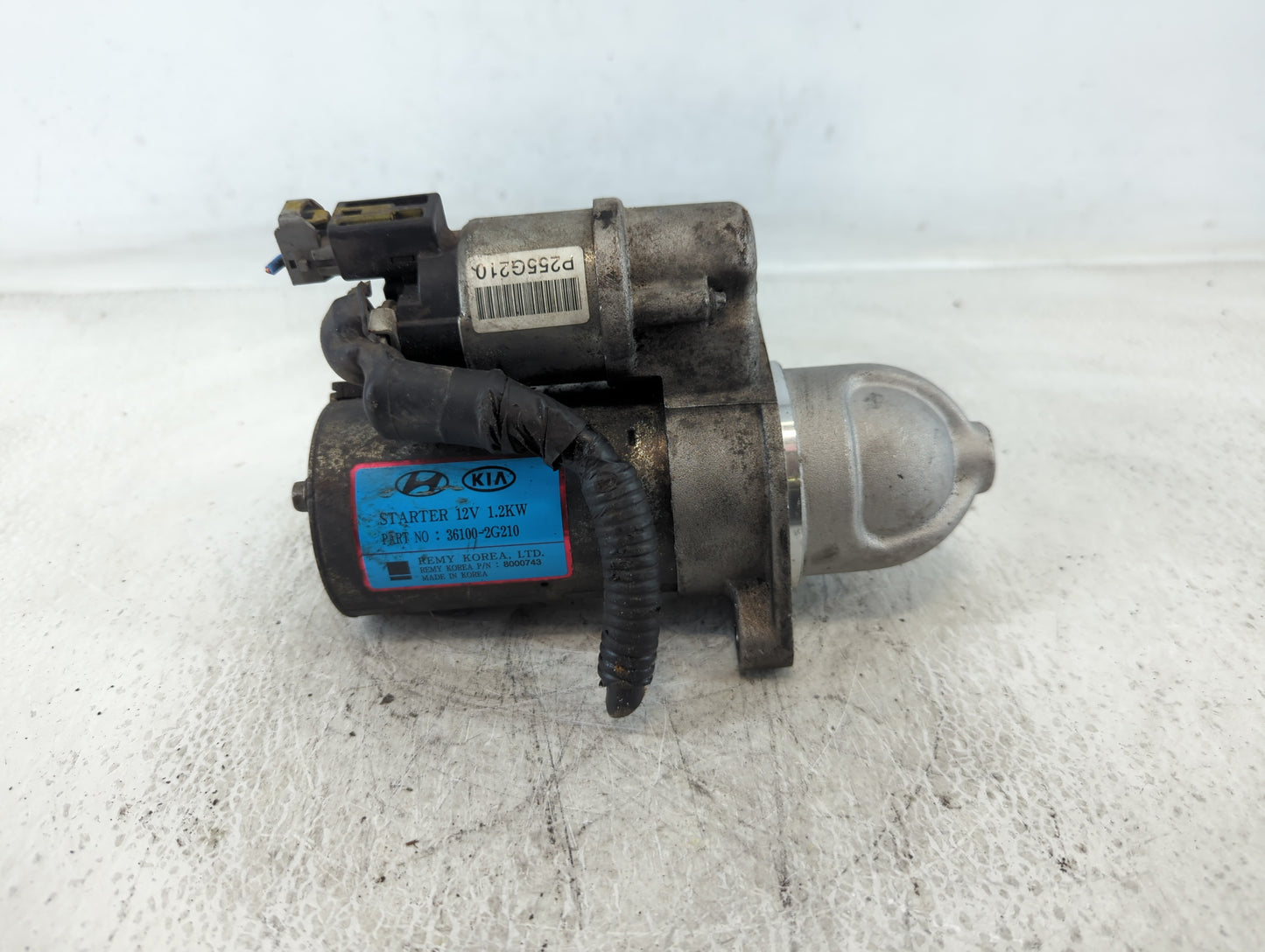 2017-2018 Hyundai Santa Fe Car Starter Motor Solenoid OEM P/N:36100-2G210 Fits Fits 2015 2016 2017 2018 2019 2020 OEM Used A