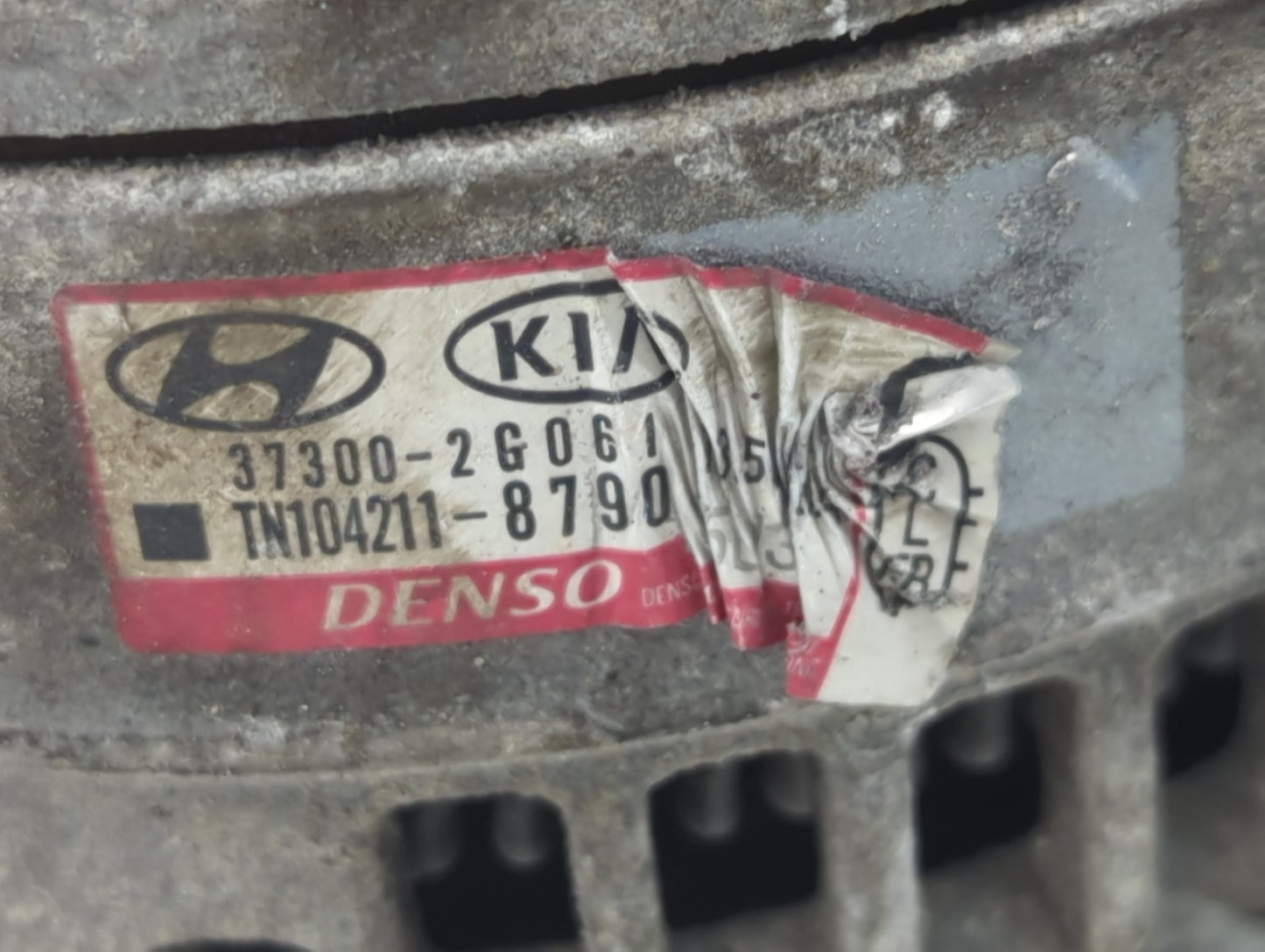 2019-2020 Hyundai Santa Fe Alternator Replacement Generator Charging Assembly Engine OEM P/N:TN104211-8790 37300-2G061 Fits 