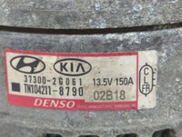 2019-2020 Hyundai Santa Fe Alternator Replacement Generator Charging Assembly Engine OEM P/N:TN104211-8790 37300-2G061 Fits 