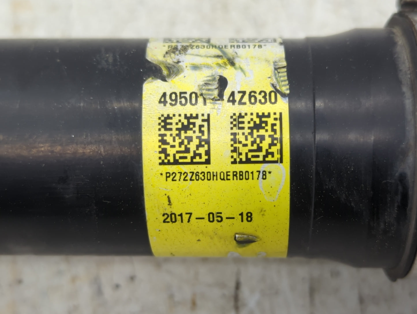 2018 Hyundai Santa Fe Axle Shaft Front Passenger Cv C/v - Oemusedautoparts1.com