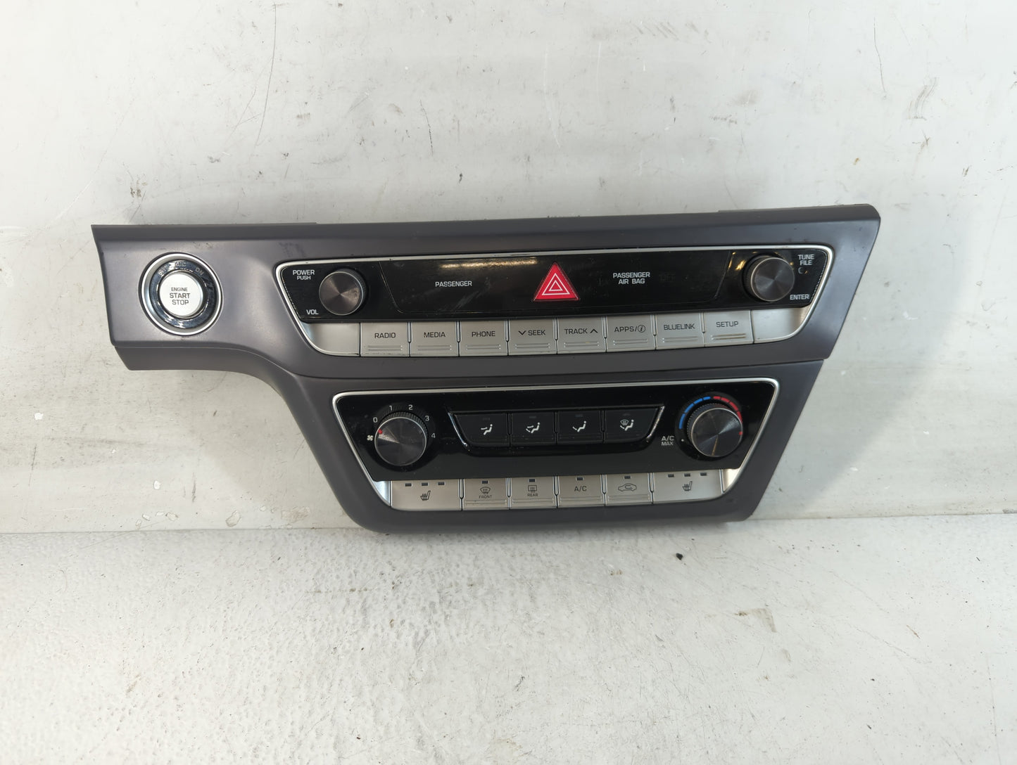 2018-2019 Hyundai Sonata Climate Control Module Temperature AC/Heater Replacement P/N:97250-C2AB0ZL5 Fits Fits 2018 2019 OEM