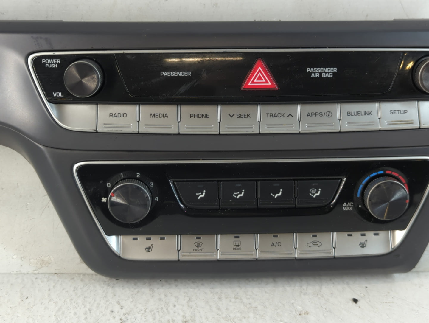 2018-2019 Hyundai Sonata Climate Control Module Temperature AC/Heater Replacement P/N:97250-C2AB0ZL5 Fits Fits 2018 2019 OEM