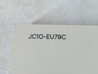 2018 Hyundai Sonata Owners Manual Book Guide P/N:JC1O-EU79C OEM Used Auto Parts - Oemusedautoparts1.com