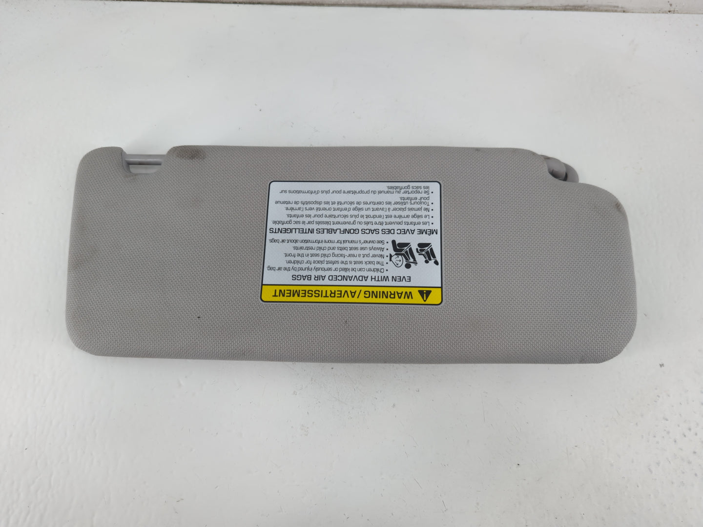 2016-2019 Hyundai Sonata Sun Visor Shade Replacement Driver Left Mirror Fits Fits 2016 2017 2018 2019 OEM Used Auto Parts - 