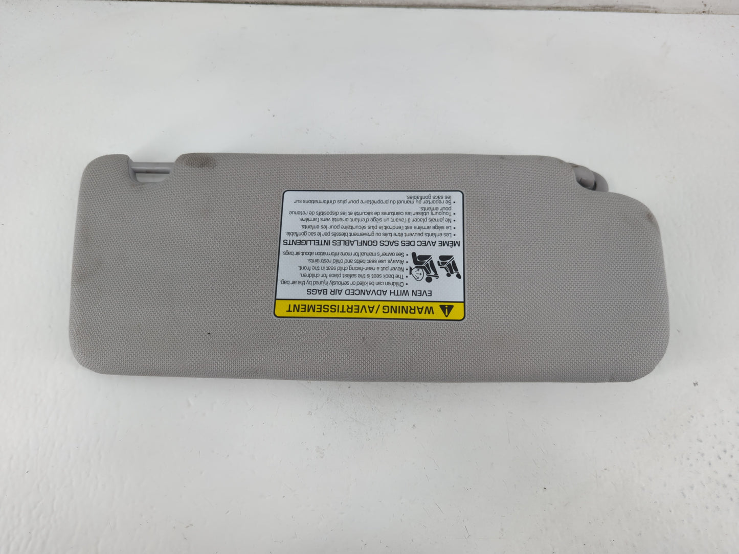 2016-2019 Hyundai Sonata Sun Visor Shade Replacement Driver Left Mirror Fits Fits 2016 2017 2018 2019 OEM Used Auto Parts - 