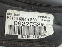 2018-2019 Hyundai Sonata Side Mirror Replacement Driver Left View Door Mirror P/N:87610-C2520PR3 Q027C52B Fits Fits 2018 201