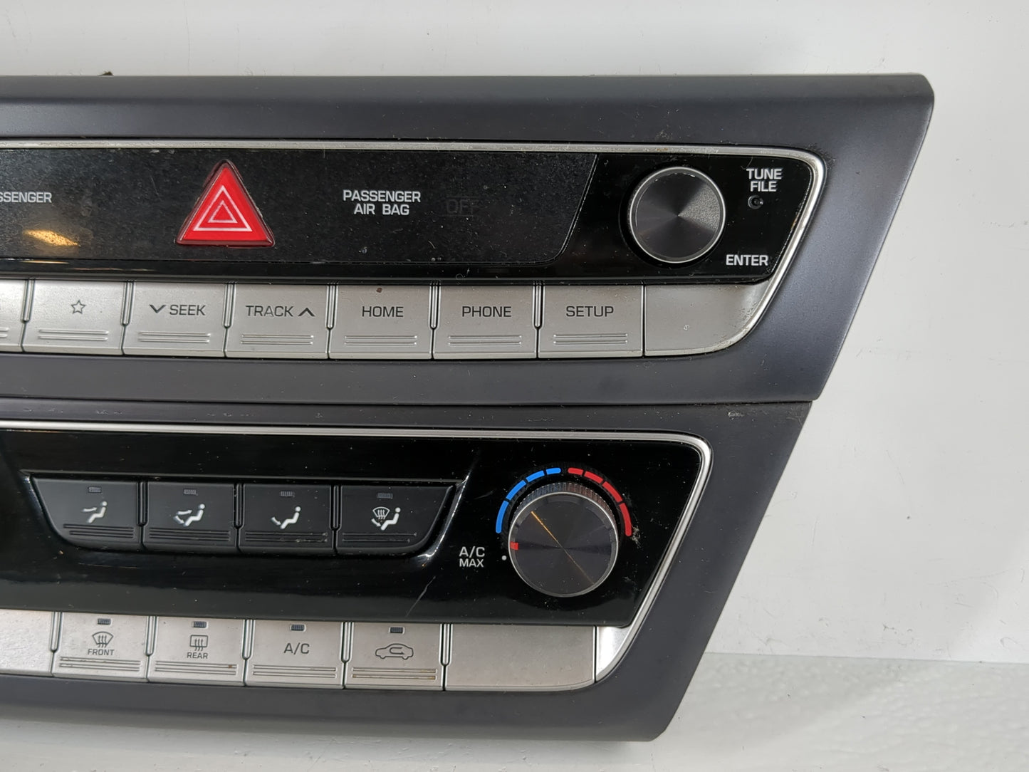 2018-2019 Hyundai Sonata Climate Control Module Temperature AC/Heater Replacement P/N:97250-C2AA0ZL5 Fits Fits 2018 2019 OEM