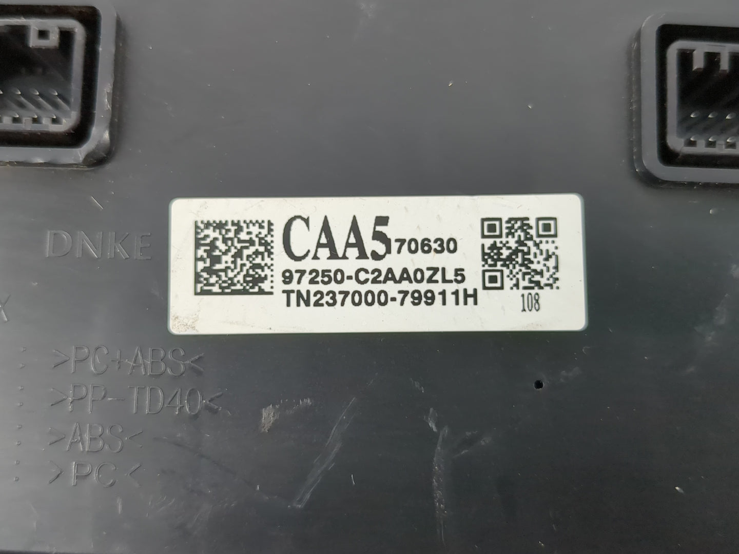 2018-2019 Hyundai Sonata Climate Control Module Temperature AC/Heater Replacement P/N:97250-C2AA0ZL5 Fits Fits 2018 2019 OEM