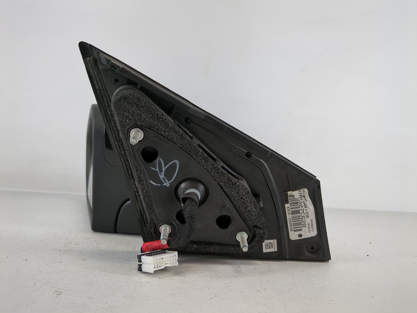 2018-2019 Hyundai Sonata Side Mirror Replacement Driver Left View Door Mirror P/N:027C62B Fits Fits 2018 2019 OEM Used Auto 