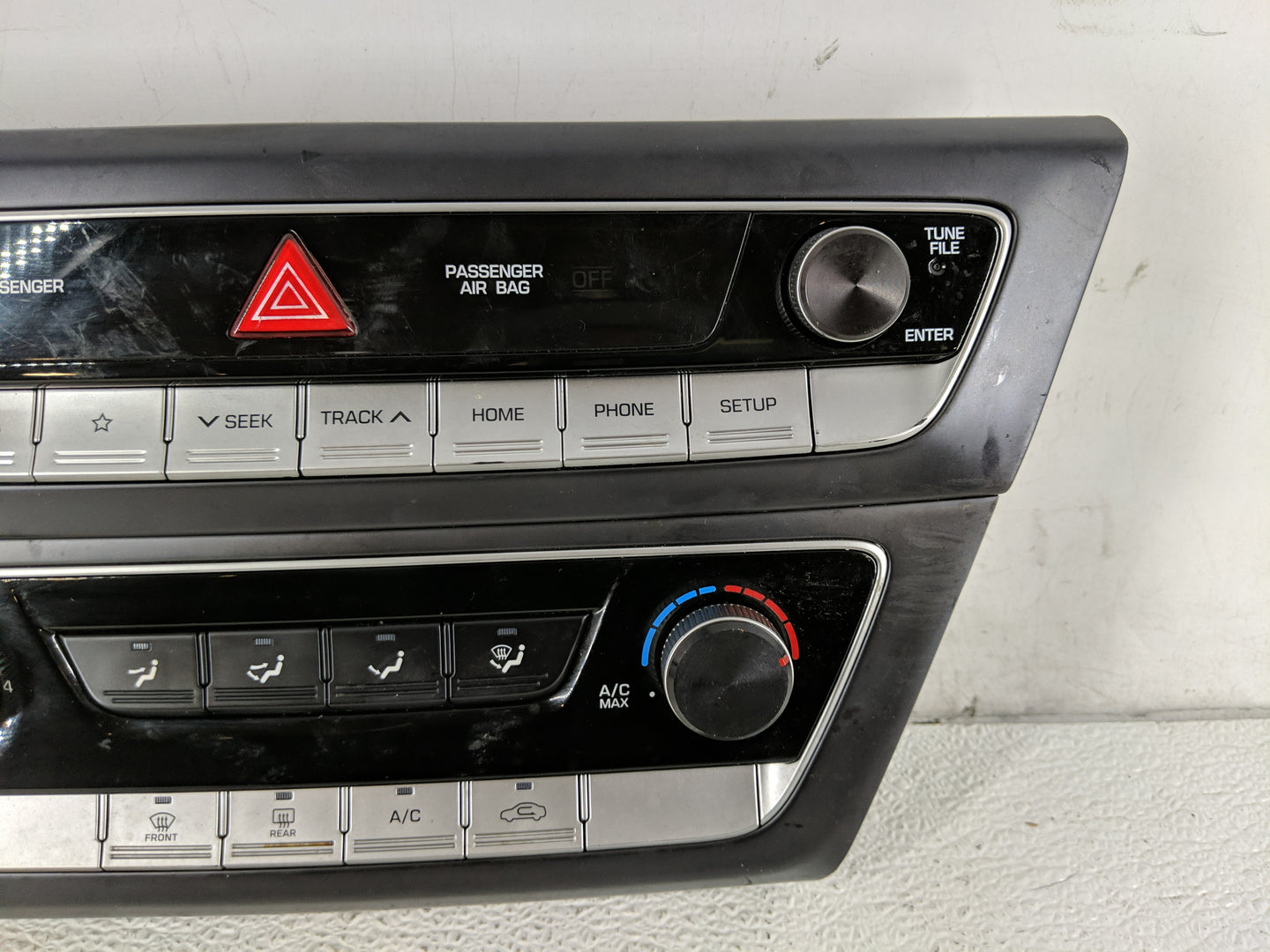 2018-2019 Hyundai Sonata Climate Control Module Temperature AC/Heater Replacement P/N:94510-C2AB0 Fits Fits 2018 2019 OEM Us