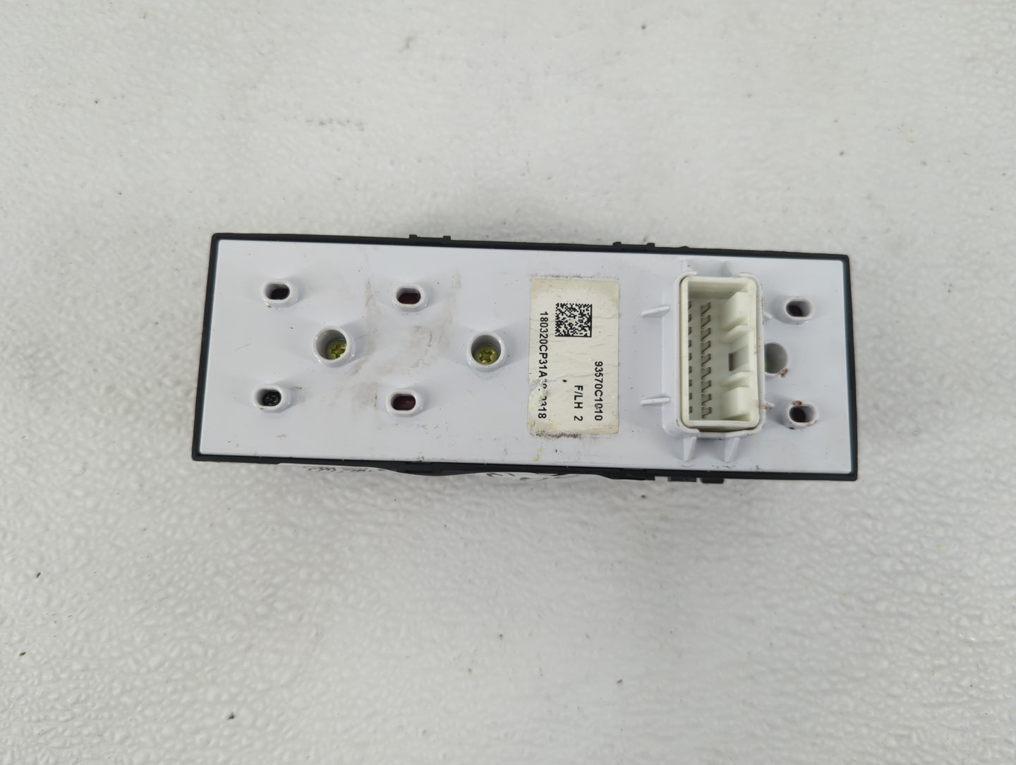 2015-2019 Hyundai Sonata Master Power Window Switch Replacement Driver Side Left P/N:93570C1010 Fits Fits 2015 2016 2017 201