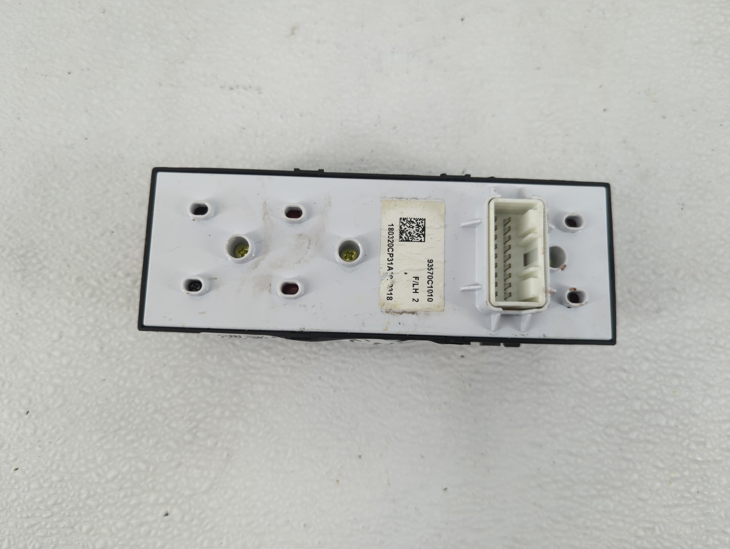 2015-2019 Hyundai Sonata Master Power Window Switch Replacement Driver Side Left P/N:93570C1010 Fits Fits 2015 2016 2017 201