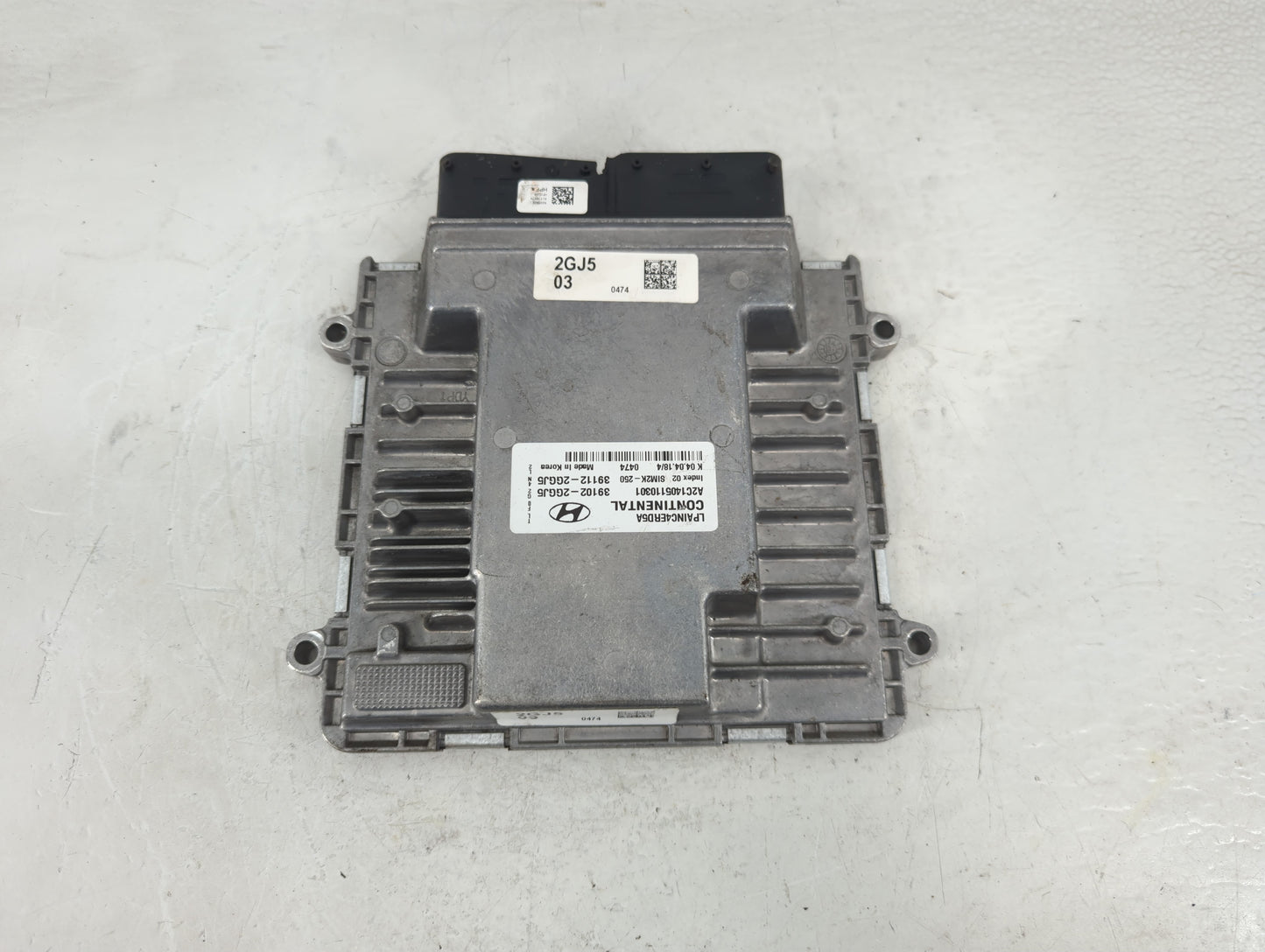 2018-2019 Hyundai Sonata PCM Engine Control Computer ECU ECM PCU OEM P/N:39112-2GGJ5 39102-2GGJ5 Fits Fits 2018 2019 OEM Use