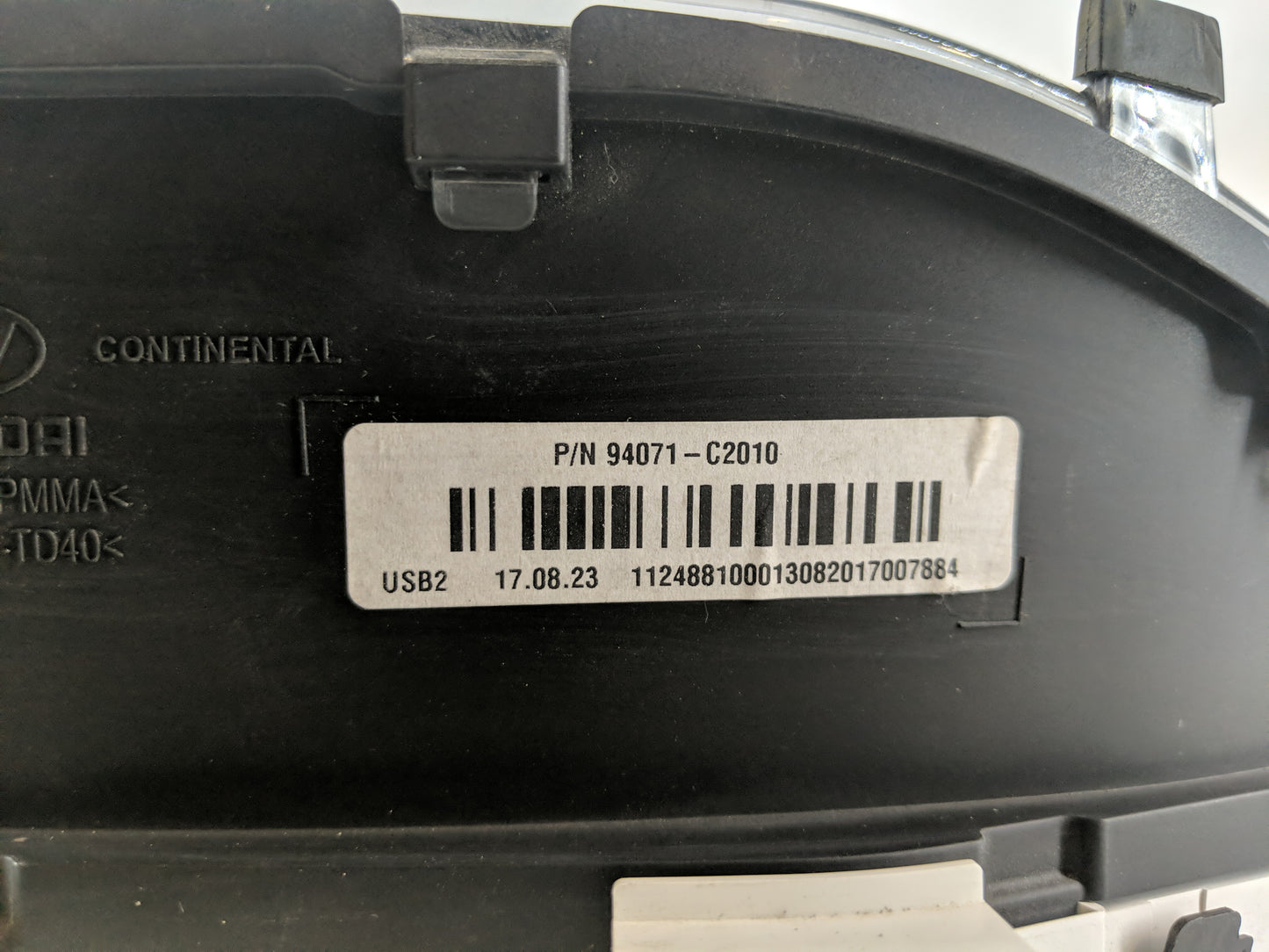 2018-2019 Hyundai Sonata Instrument Cluster Speedometer Gauges P/N:94071-C2010 Fits Fits 2018 2019 OEM Used Auto Parts - Oem