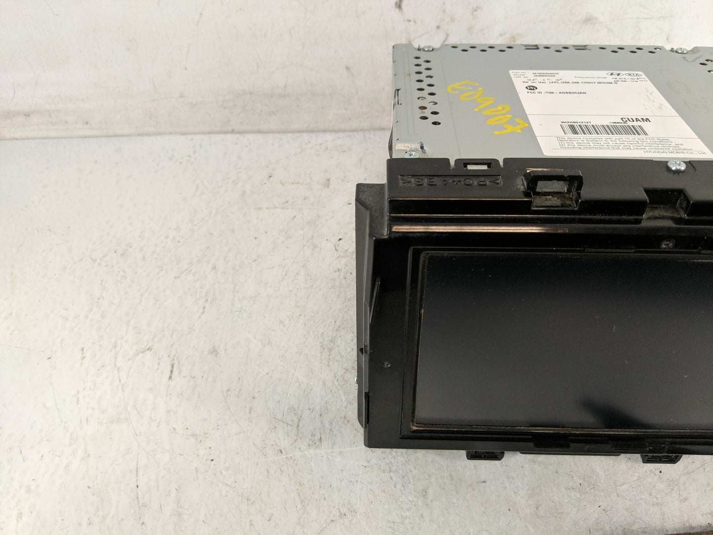 2018-2019 Hyundai Sonata Radio AM FM Cd Player Receiver Replacement P/N:96160C2UA04X Fits Fits 2018 2019 OEM Used Auto Parts