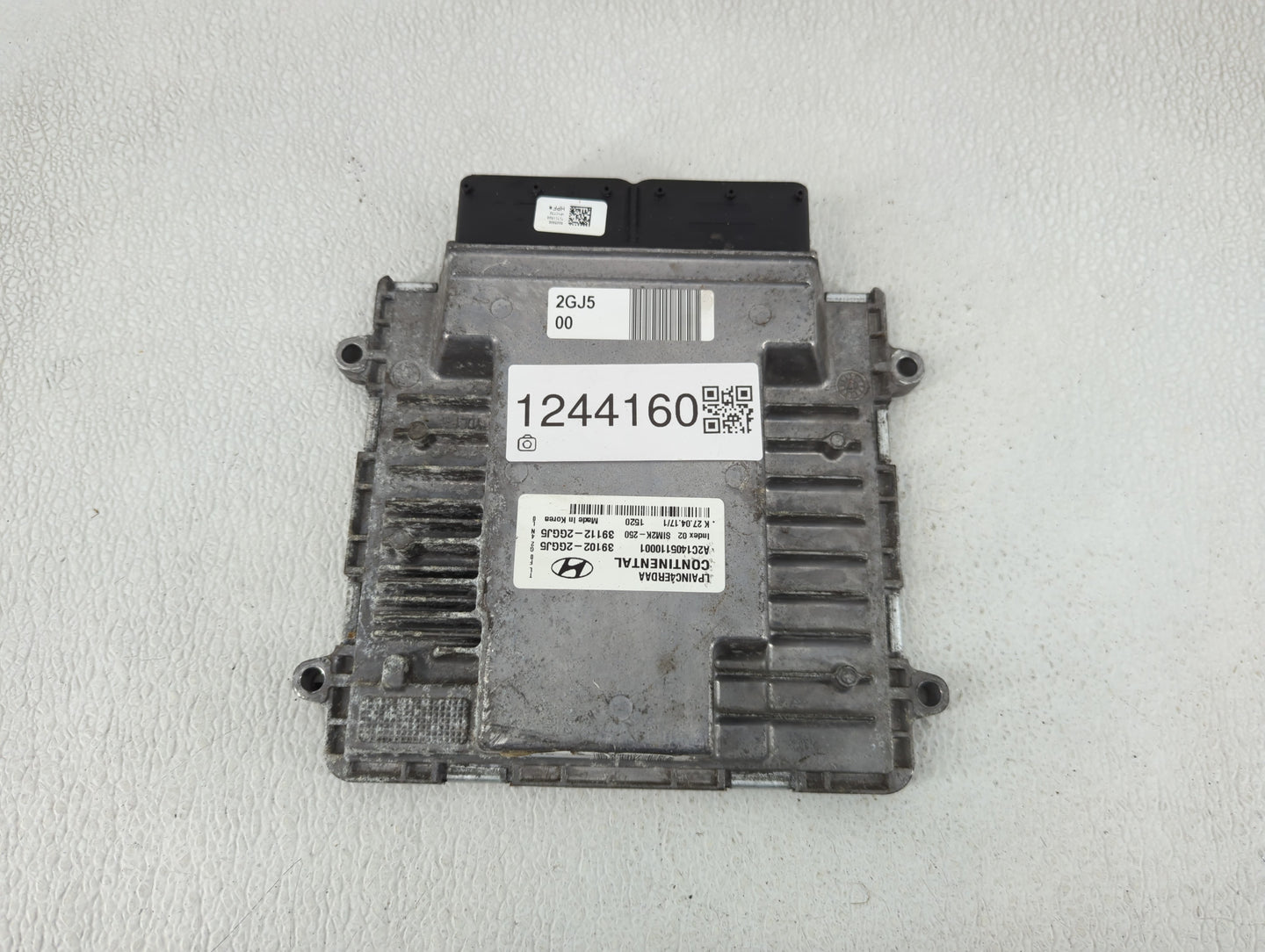 2018-2019 Hyundai Sonata PCM Engine Control Computer ECU ECM PCU OEM P/N:39112-2GGJ5 39102-2GGJ5 Fits Fits 2018 2019 OEM Use