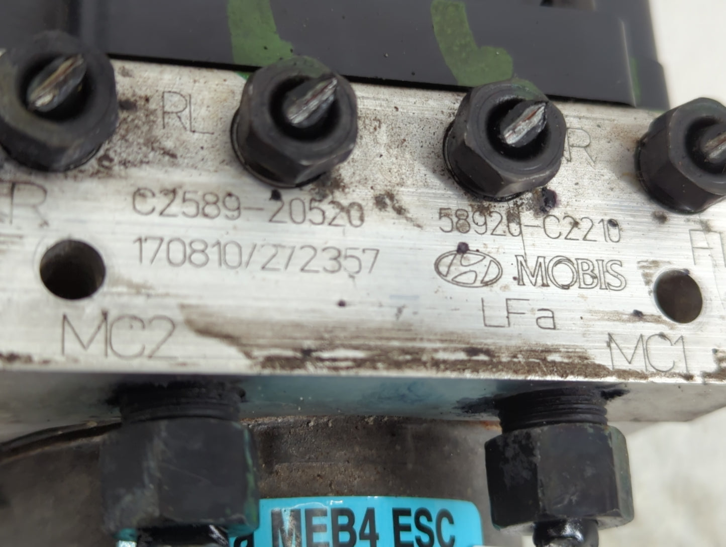 2018-2019 Hyundai Sonata ABS Pump Control Module Replacement P/N:58920-C2210 C2589-20520 Fits Fits 2018 2019 OEM Used Auto P