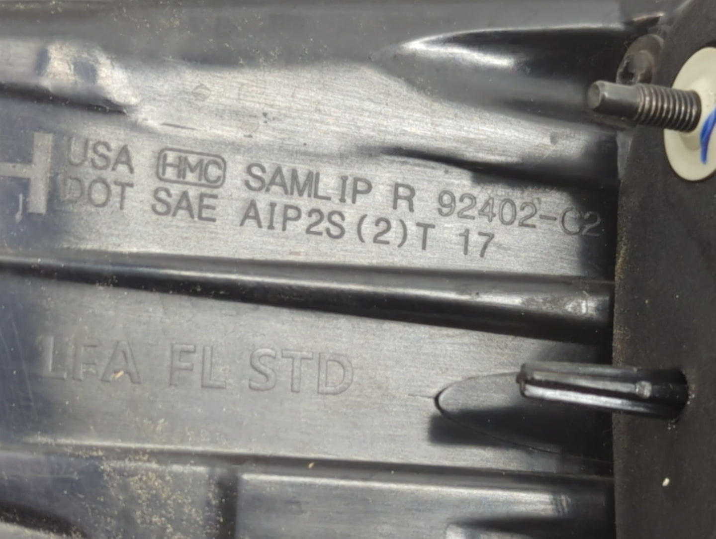 2018-2019 Hyundai Sonata Tail Light Assembly Passenger Right OEM Fits Fits 2018 2019 OEM Used Auto Parts - Oemusedautoparts1